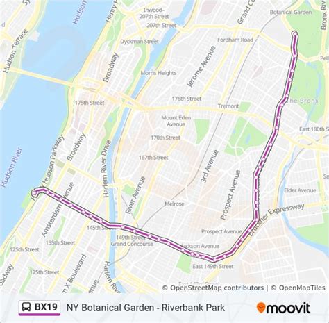 MTA Bus BX4 bus Route Map - The Hub 3 Av Via Westchester Av. . Bx19 bus route schedule